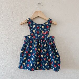 Vintage OshKosh B'gosh Floral Jumper Dress